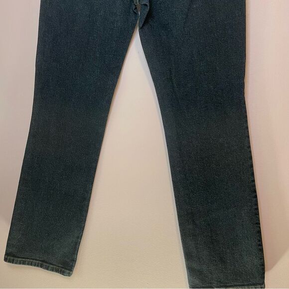 Lauren Ralph Lauren Jeans Dark Wash Denim Classic Straight Pant Size 4 - Picture 9 of 10